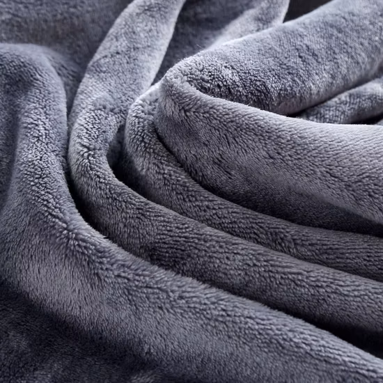 Customized Wholesale Eco-Friendly Polyester Cute Double Layer Soft Brushed Flannel Coral Polar Sherpa Minky Baby Blanket/Throw