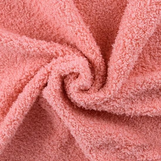 Hot Sale 100% Polyester Fashion Thick Shu Velveteen Sherpa Fleece Fabric